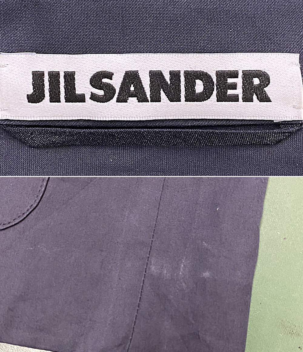 Jil sander テーラードジャケット シルク混 3Bジャケット レディース SIZE 34 ジルサンダー