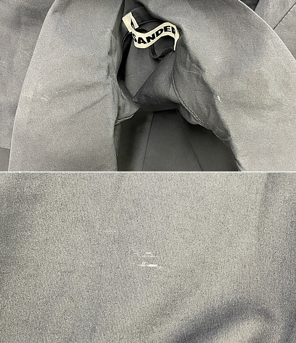 Jil sander テーラードジャケット シルク混 3Bジャケット レディース SIZE 34 ジルサンダー