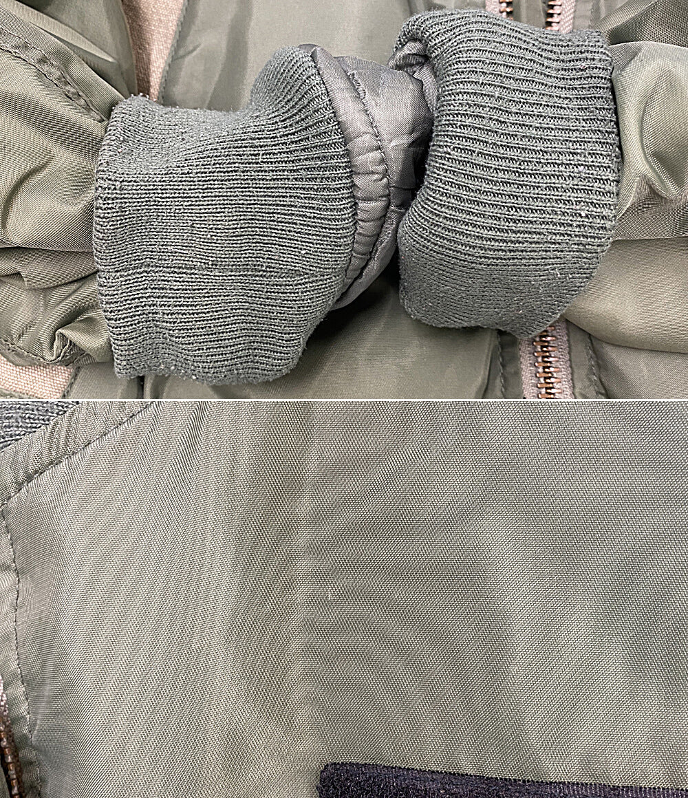 SCHOTT フライトジャケット カーキ メンズ SIZE 36 ショット