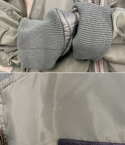 SCHOTT フライトジャケット カーキ メンズ SIZE 36 ショット