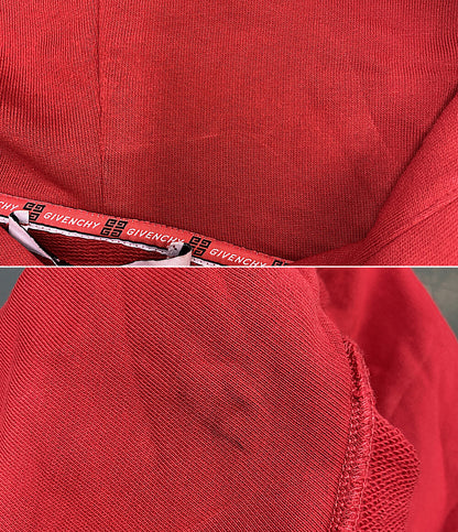 GIVENCHY パーカー VINTAGE HOODIE RED BM700R30AF メンズ SIZE L ジバンシィ