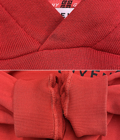 GIVENCHY パーカー VINTAGE HOODIE RED BM700R30AF メンズ SIZE L ジバンシィ