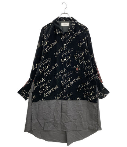 美品 Azuma. アズマ ベルベットシャツコート 24AH-SH-01 メンズ SIZE -1