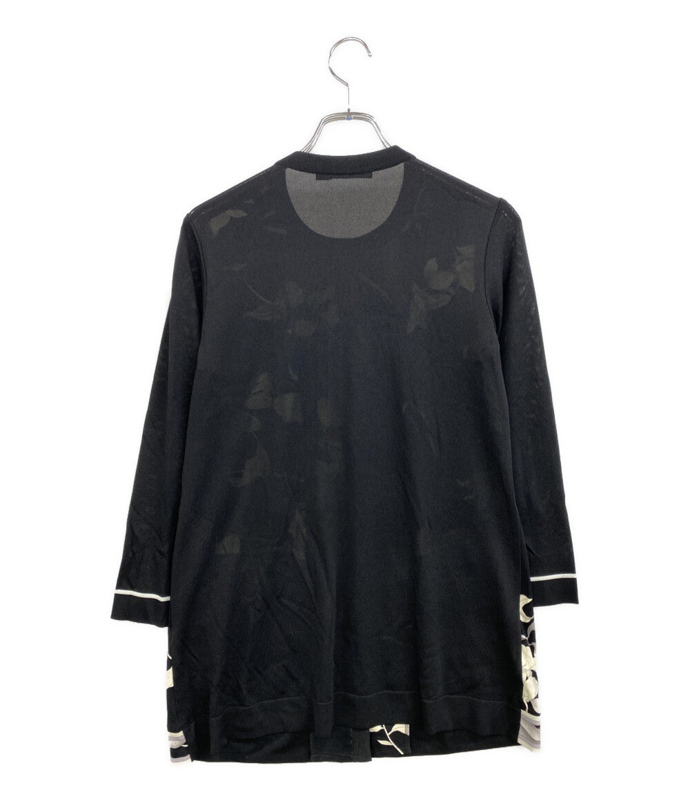 LEONARD カーディガン ブラック 0149224 レディース SIZE 40 レオナール