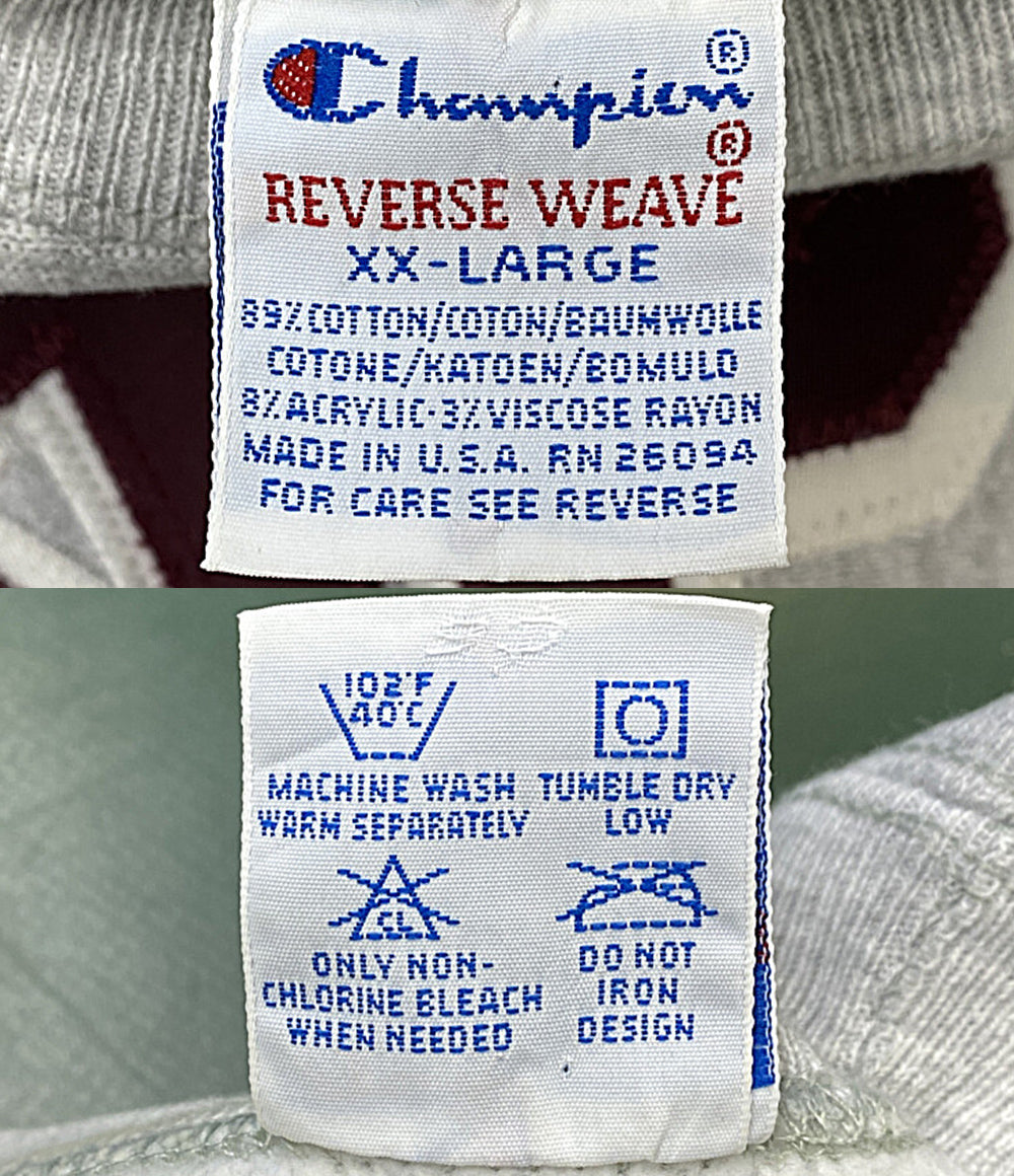 Champion REVERSE WEAVE スウェット リバースウィーブ VPI グレー メンズ SIZE XXL チャンピオン
