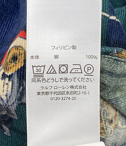 POLO RALPH LAUREN 長袖シャツ LSコーデュロイシャツ ベア メンズ SIZE S ポロ・ラルフローレン