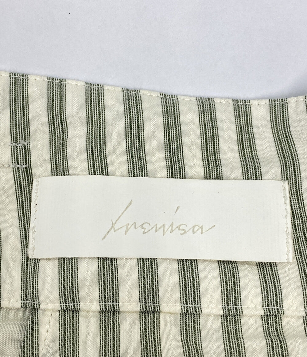 IRENISA イレニサ ショートパンツ IH-25FW-P049-WRS ストライプ メンズ SIZE 2