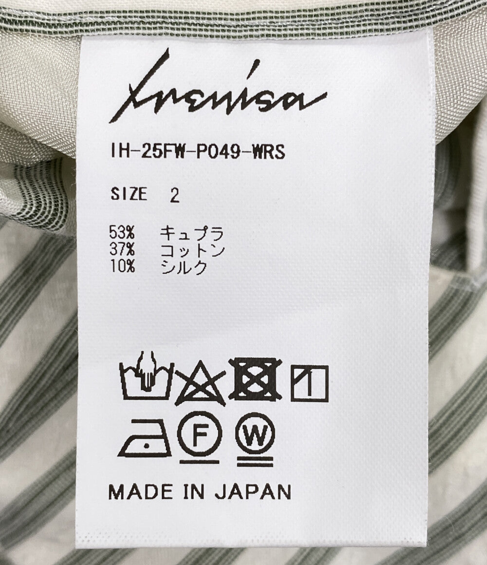 IRENISA イレニサ ショートパンツ IH-25FW-P049-WRS ストライプ メンズ SIZE 2