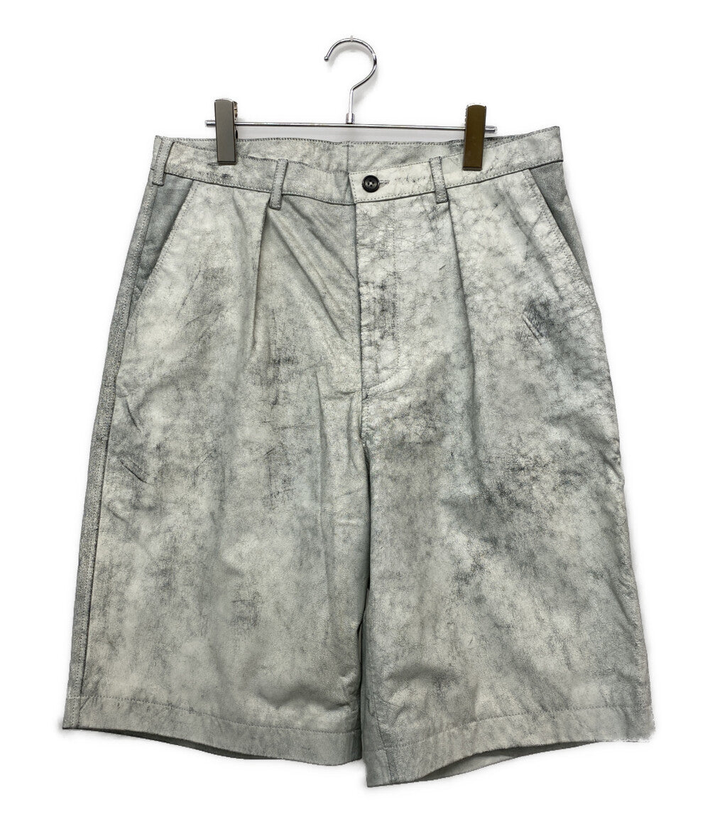 JOURNAL STANDARD Trisect ハーフパンツ 25-030-600-8050-1-0 山羊革 ホワイト メンズ SIZE L トライセクト
