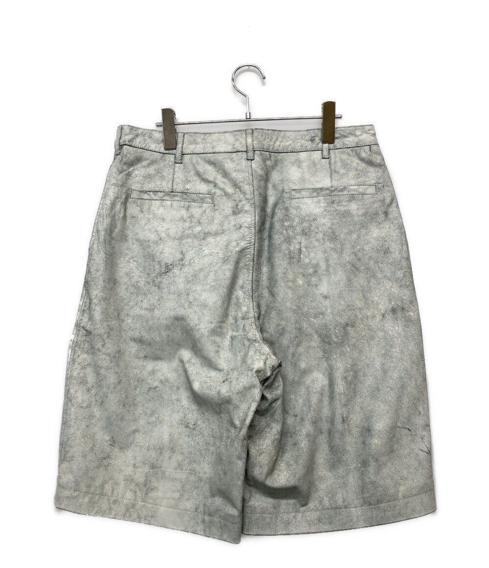 JOURNAL STANDARD Trisect ハーフパンツ 25-030-600-8050-1-0 山羊革 ホワイト メンズ SIZE L トライセクト