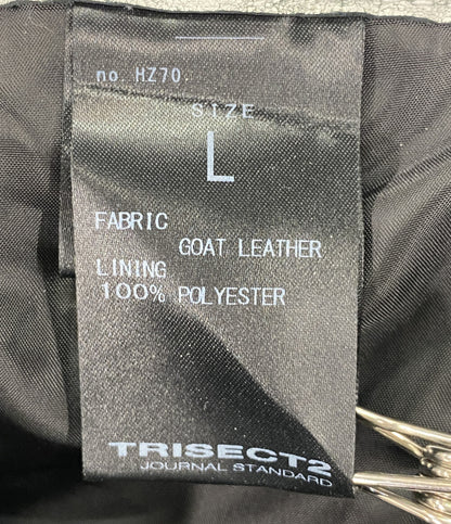 JOURNAL STANDARD Trisect ハーフパンツ 25-030-600-8050-1-0 山羊革 ホワイト メンズ SIZE L トライセクト