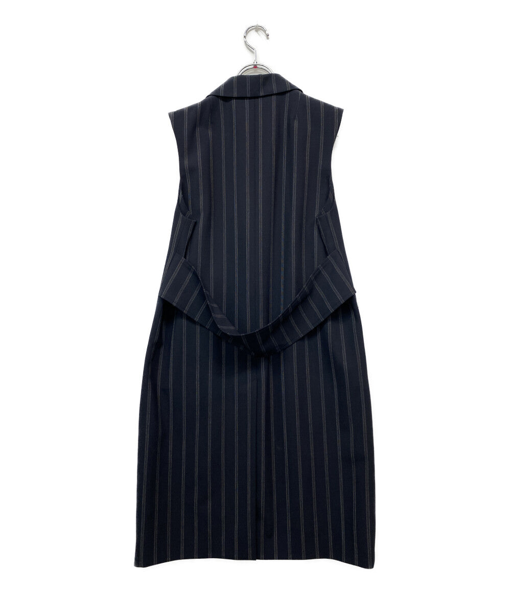 BAUM UND PFERDGARTEN ベスト ジレ ネイビー ストライプ 412-5251550 412-5251550 レディース SIZE 36 バウムウンドヘルガーデン