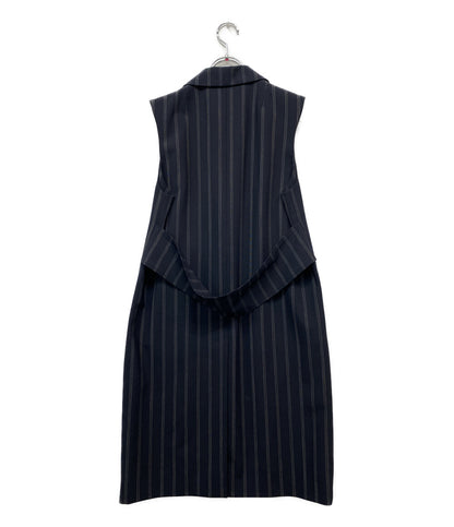 BAUM UND PFERDGARTEN ベスト ジレ ネイビー ストライプ 412-5251550 412-5251550 レディース SIZE 36 バウムウンドヘルガーデン