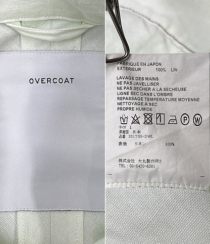OVERCOAT オーバーコート ドルマンスリーブショートコート S21T05-DWL メンズ SIZE 1
