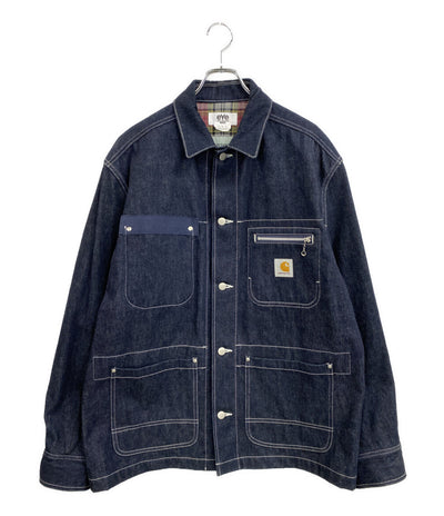 JUNYA WATANABE MAN カバーオール ×Carhart インディゴ WN-J907 メンズ SIZE L ジュンヤワタナベマン