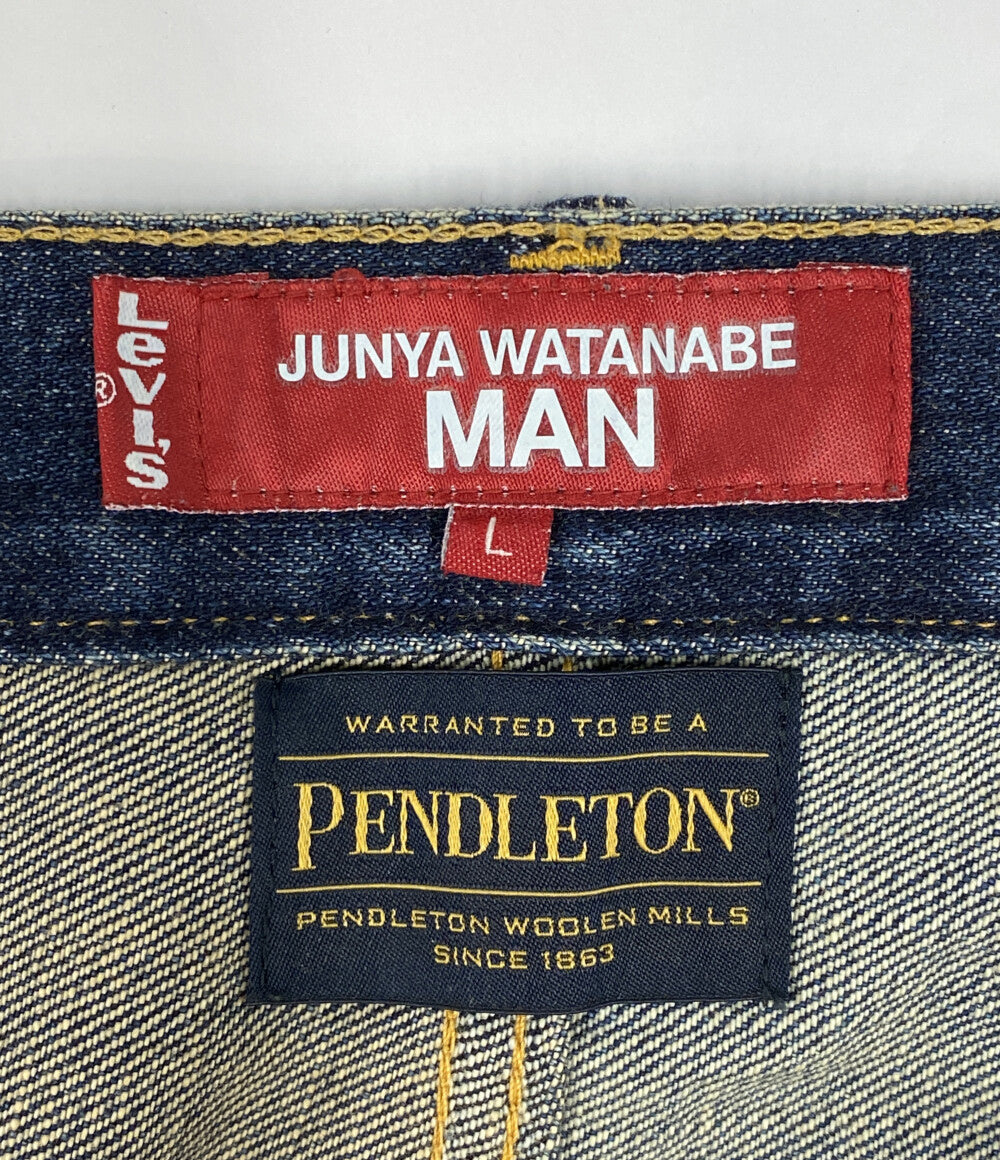 JUNYA WATANABE MAN ペンドルトン リーバイス デニムパンツ WJ-P205 メンズ SIZE L ジュンヤワタナベマン