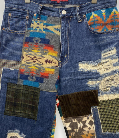 JUNYA WATANABE MAN ペンドルトン リーバイス デニムパンツ WJ-P205 メンズ SIZE L ジュンヤワタナベマン