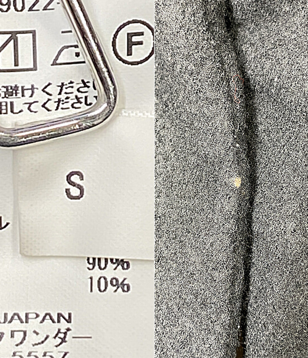 COSMIC WONDER フォークダウンベスト ブラック 16CW09022-1 レディース SIZE S コズミックワンダー