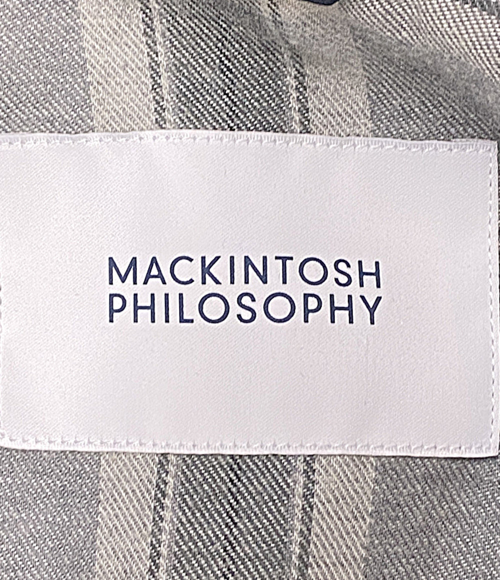 美品 MACKINTOSH PHILOSOPHY ピーコート ネイビー H1C40-436-29 メンズ SIZE 40 マッキントッシュフィロソフィー