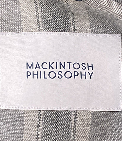 美品 MACKINTOSH PHILOSOPHY ピーコート ネイビー H1C40-436-29 メンズ SIZE 40 マッキントッシュフィロソフィー