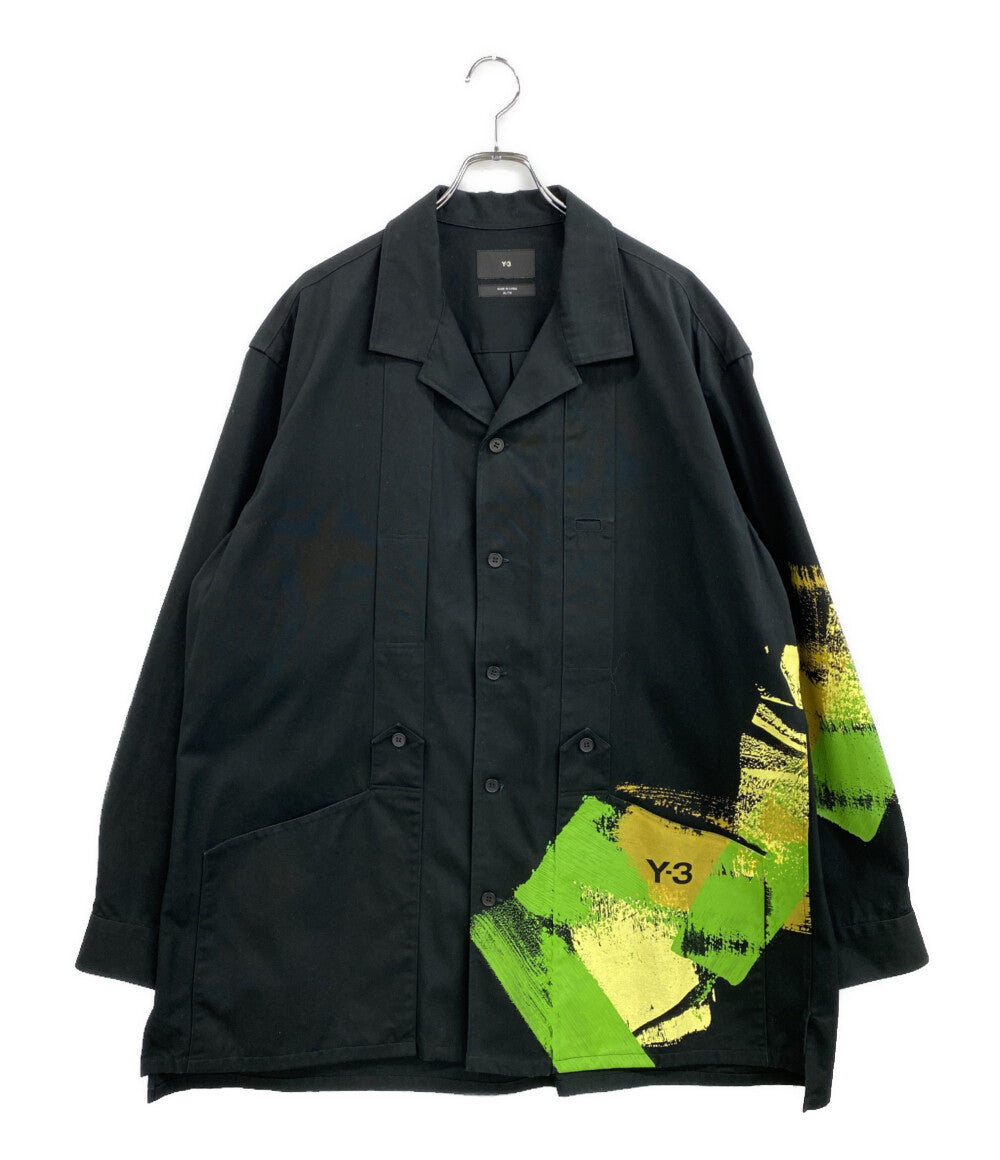 Y-3 長袖シャツ IP7948 GFX WRKWR SHIRT メンズ SIZE XL ワイスリー