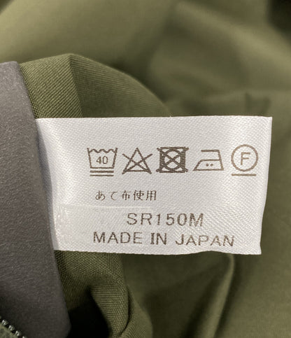 美品 PUROMONTE プロモンテ セットアップ ナイロンジャケット パンツ カーキ SR150M メンズ SIZE 3L
