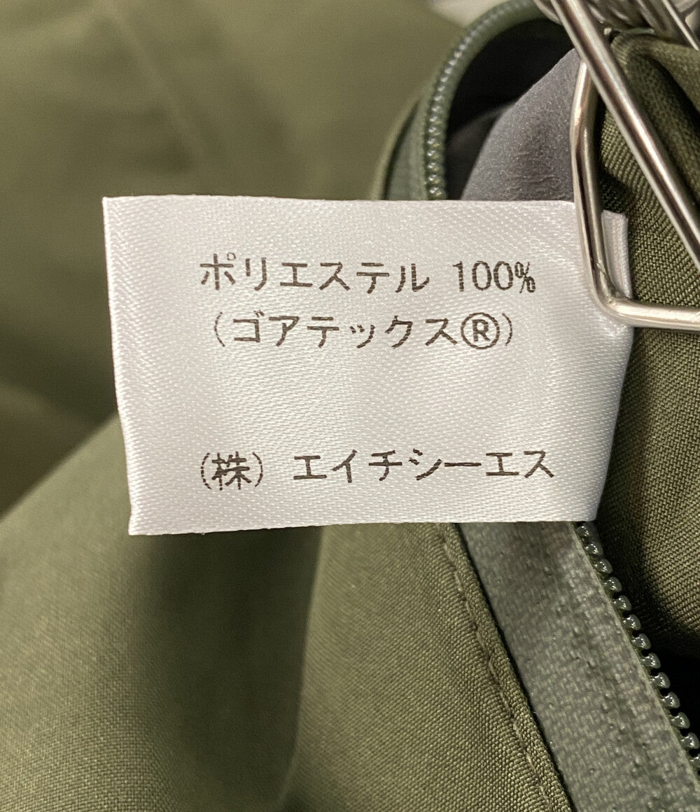 美品 PUROMONTE プロモンテ セットアップ ナイロンジャケット パンツ カーキ SR150M メンズ SIZE 3L