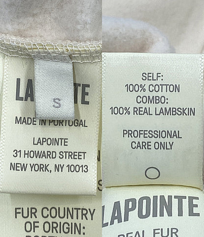 LAPOINTE ラポイント リブファースウェット レディース SIZE S