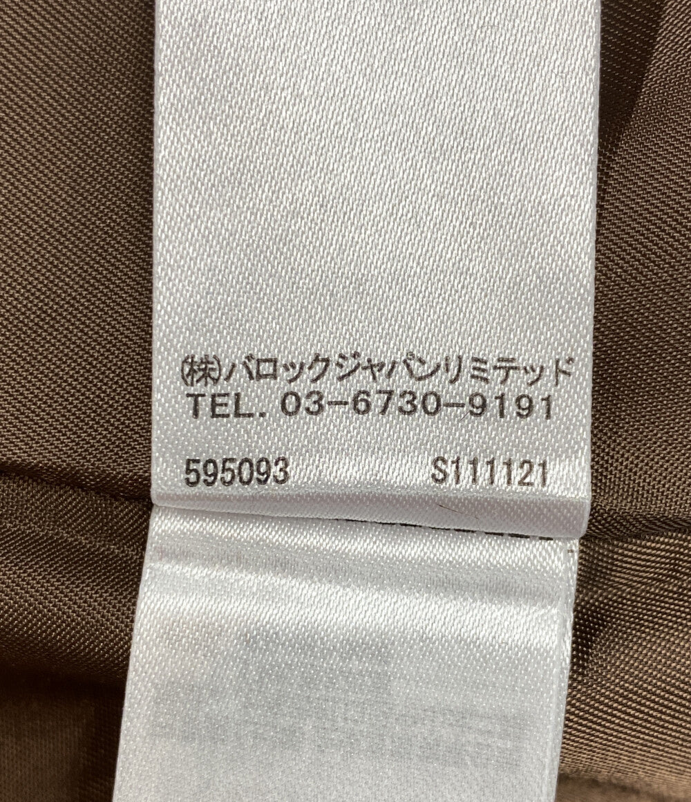 美品 SLY コート F／FUR FRONT HOOK COAT キャメル 030HAZ30-1381 レディース SIZE FREE スライ