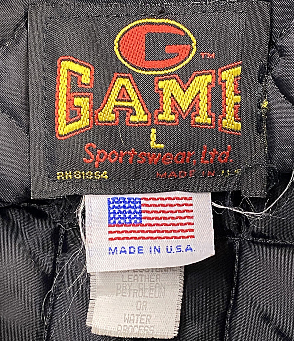 GAME Sportswear ゲームスポーツウェア スタジャン メンズ SIZE L