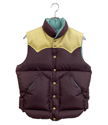 Rocky Mountain Featherbed ダウンベスト ナイロン パープル メンズ SIZE 36 ロッキーマウンテンフェザーベッド