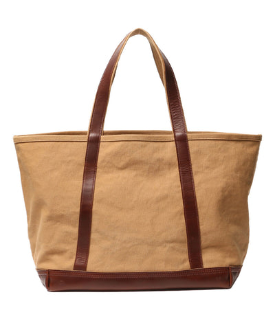 ARTS&CRAFTS アーツアンドクラフツ トートバッグ AGING CANVAS BASIC TOTE ライトブラウン メンズ