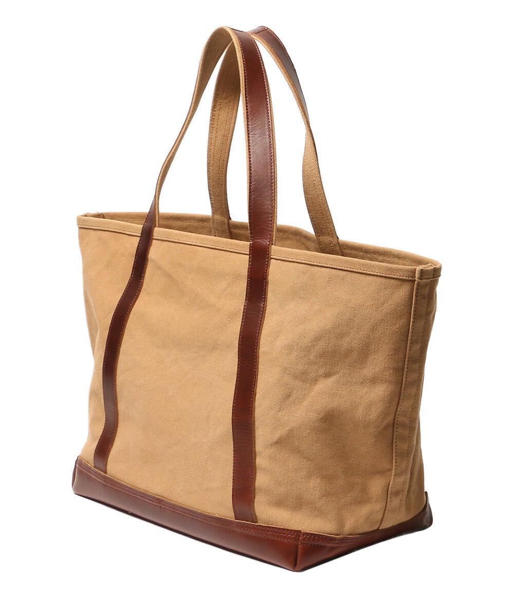 ARTS&CRAFTS アーツアンドクラフツ トートバッグ AGING CANVAS BASIC TOTE ライトブラウン メンズ