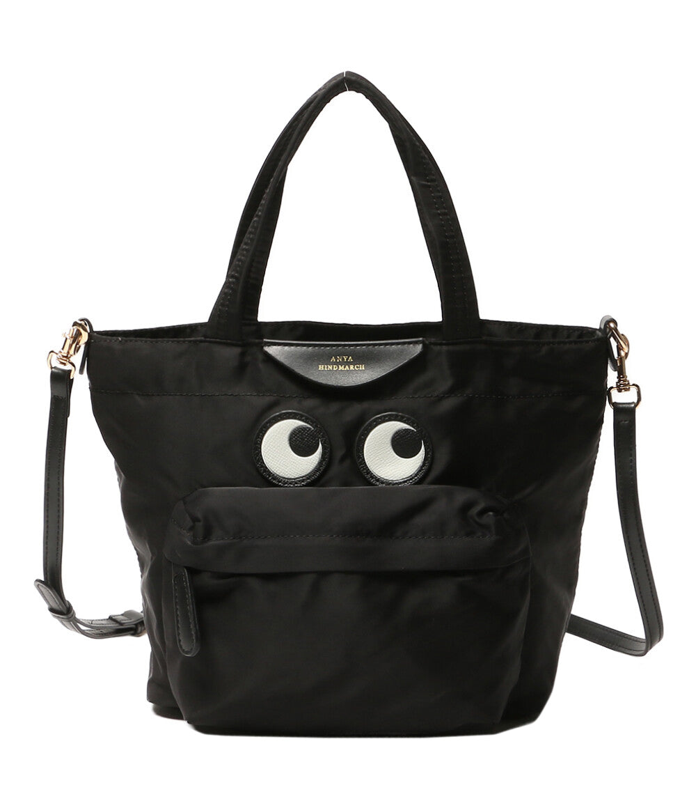 ANYA HINDMARCH ハンドバッグ eyes 2way ブラック レディース アニヤハインドマーチ