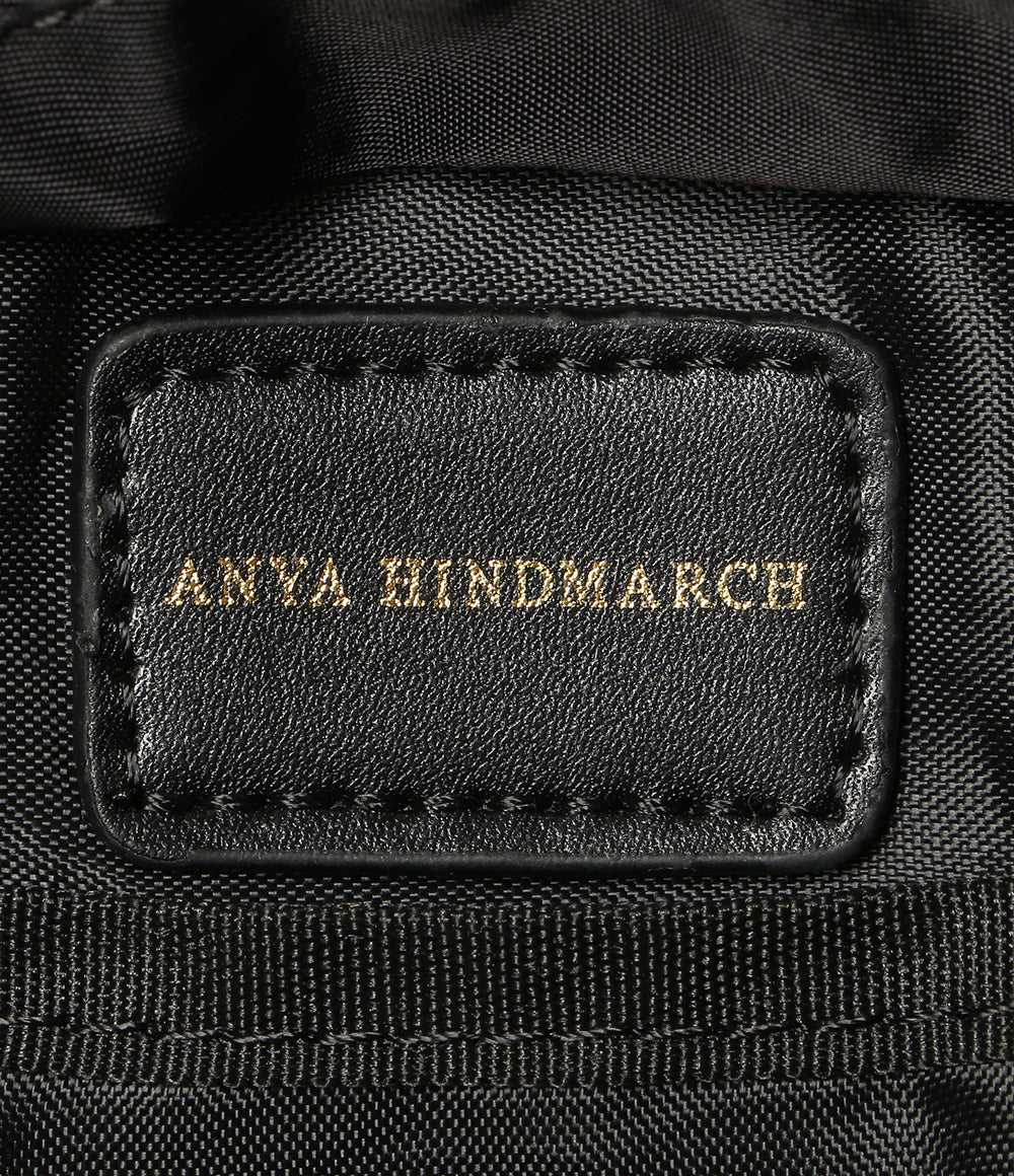 ANYA HINDMARCH ハンドバッグ eyes 2way ブラック レディース アニヤハインドマーチ