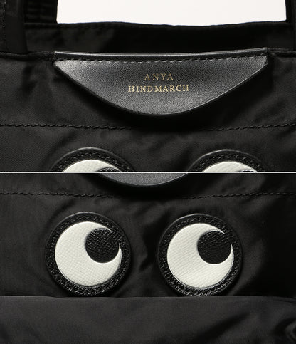 ANYA HINDMARCH ハンドバッグ eyes 2way ブラック レディース アニヤハインドマーチ