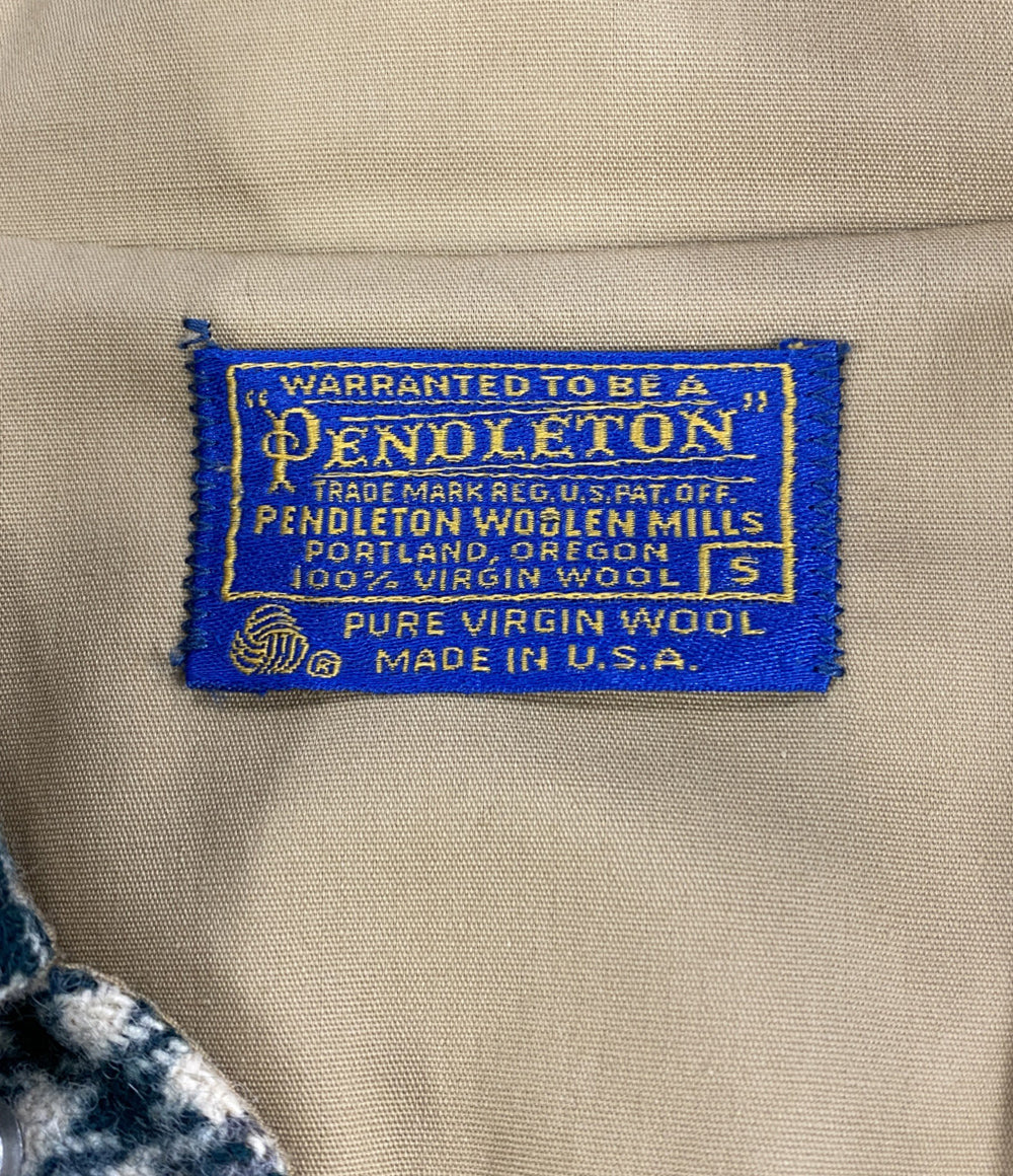 PENDLETON ジャケット チェック柄 メンズ SIZE S ペンドルトン