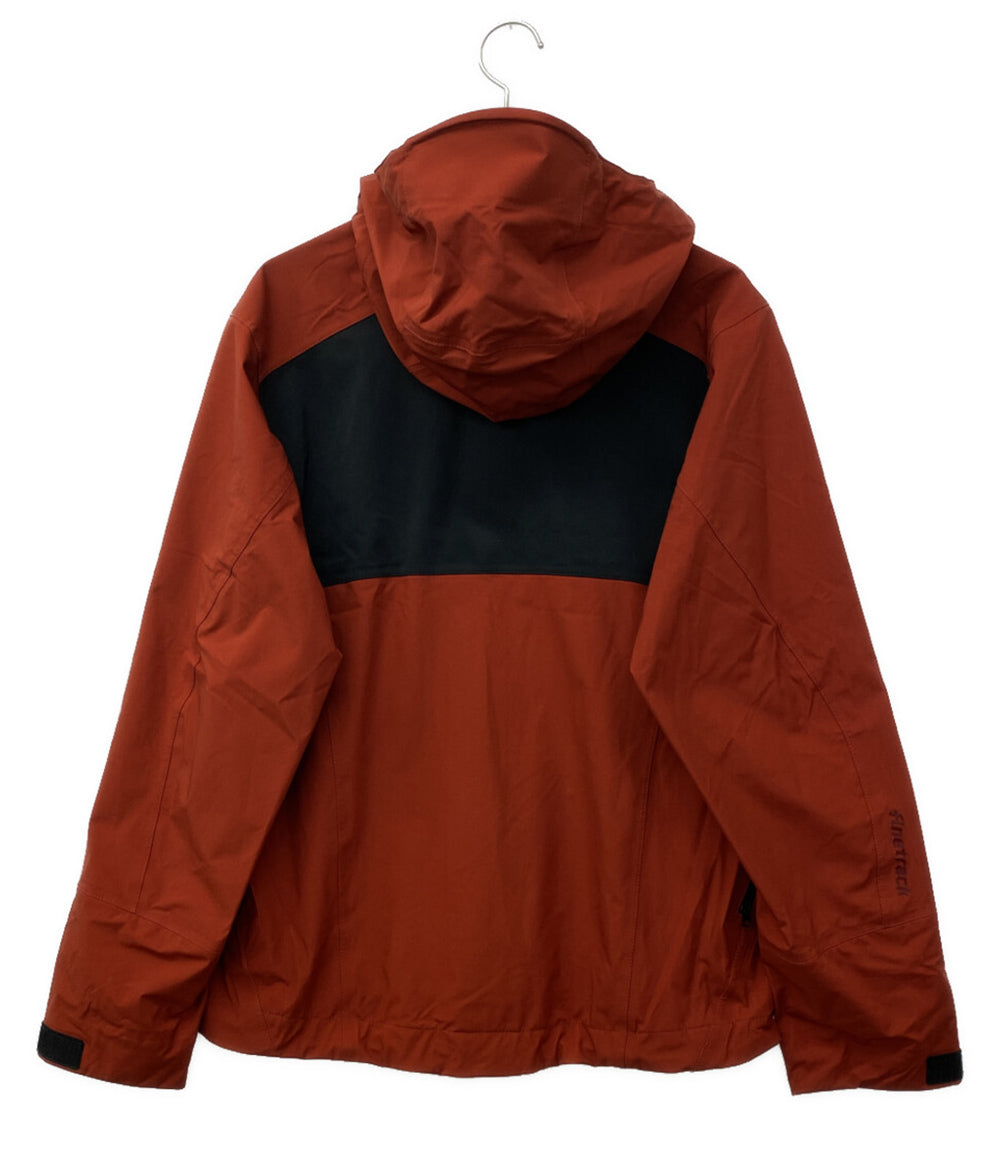 美品 finetrack ファイントラック エバーブレスアクロジャケット フード レッド メンズ SIZE S