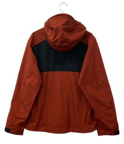 美品 finetrack ファイントラック エバーブレスアクロジャケット フード レッド メンズ SIZE S