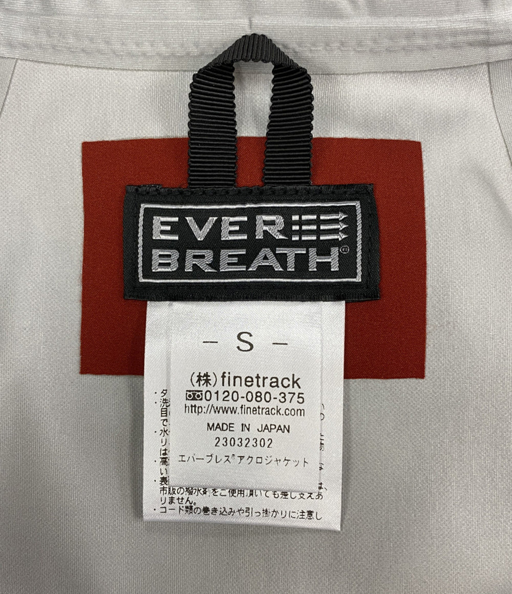 美品 finetrack ファイントラック エバーブレスアクロジャケット フード レッド メンズ SIZE S