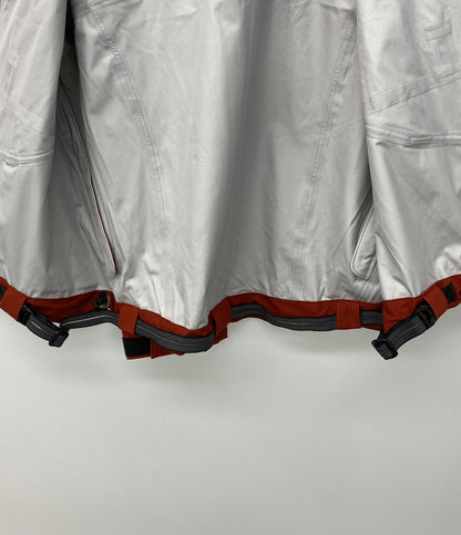 美品 finetrack ファイントラック エバーブレスアクロジャケット フード レッド メンズ SIZE S