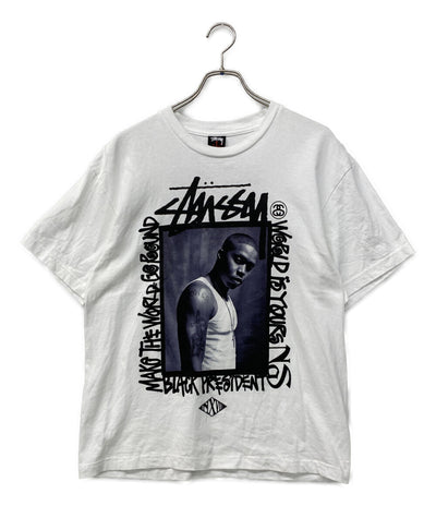 STUSSY 半袖Ｔシャツ NAS×NEXUS VII フォトグラ メンズ SIZE L ステューシー