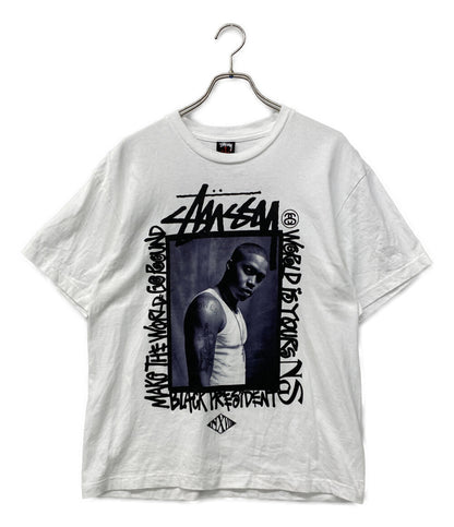 STUSSY 半袖Ｔシャツ NAS×NEXUS VII フォトグラ メンズ SIZE L ステューシー