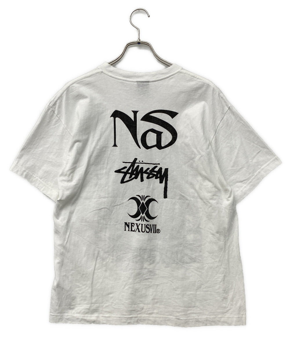 STUSSY 半袖Ｔシャツ NAS×NEXUS VII フォトグラ メンズ SIZE L ステューシー