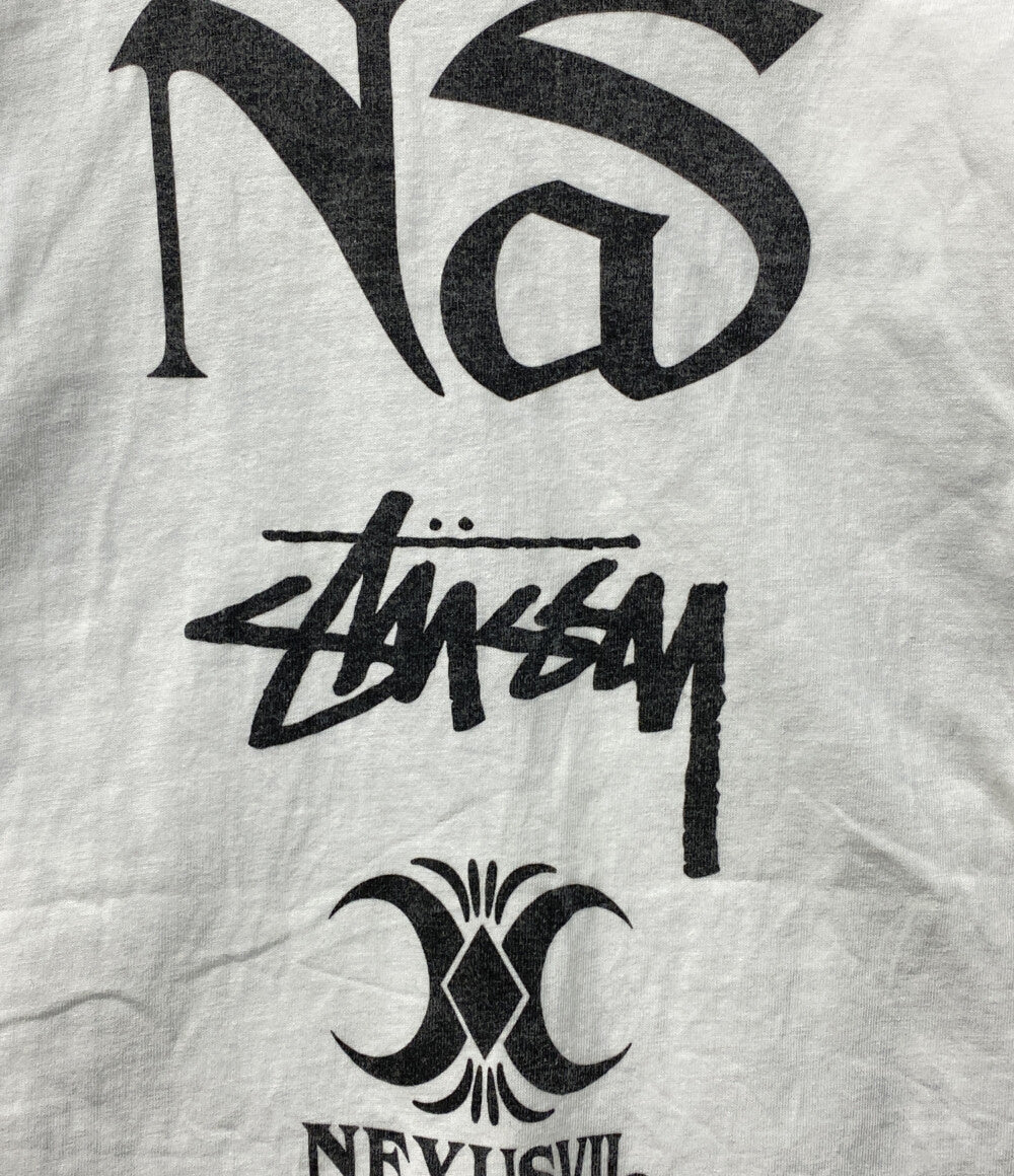 STUSSY 半袖Ｔシャツ NAS×NEXUS VII フォトグラ メンズ SIZE L ステューシー
