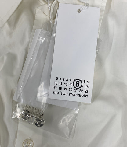 MM6 長袖シャツ ウエストテープブロードシャツ S52DT0045 レディース SIZE 40 エムエムシックス