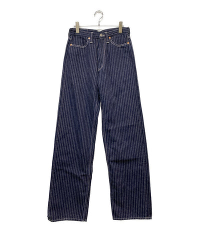 美品 THE FLAT HEAD ウォバッシュワイドストレートパンツ F-WP703 メンズ SIZE 30 ザフラットヘッド