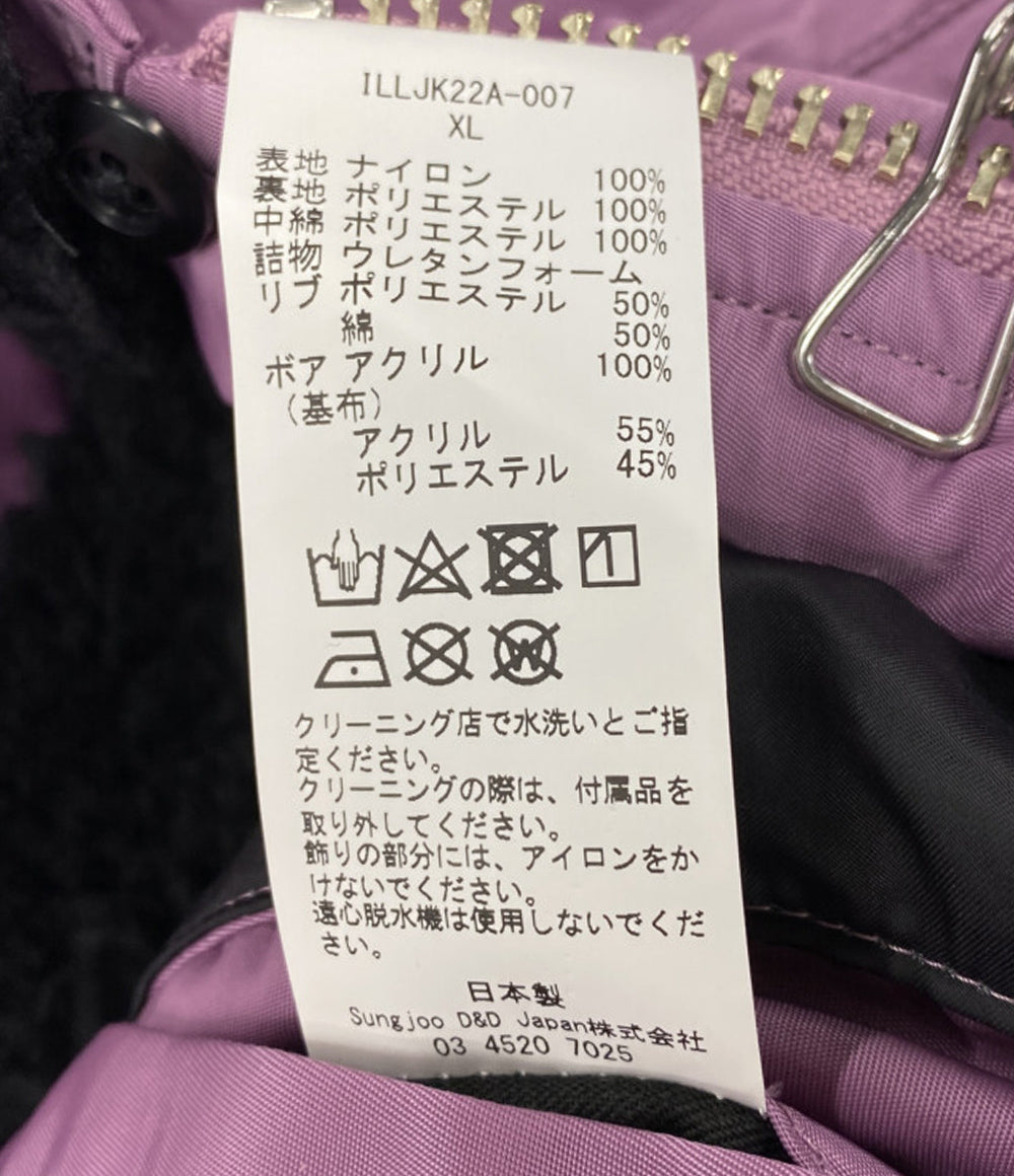 PHENOMENON 中綿ジャケット パープル ILLJK22A-007 メンズ SIZE XL フェノメノン