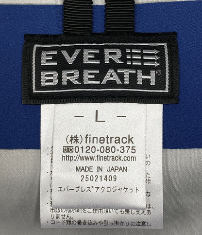 美品 finetrack ファイントラック エバーブレスアクロジャケット ブルー メンズ SIZE L