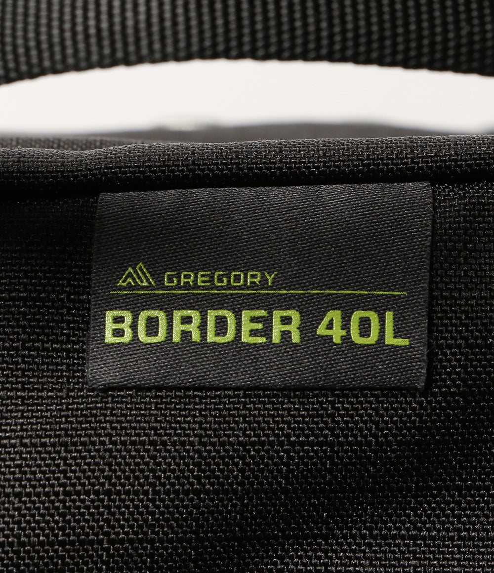 美品 GREGORY リュック・デイパック BORDER CARRY-ON 40L メンズ グレゴリー
